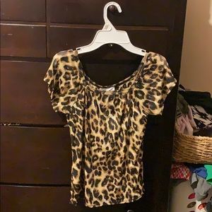 Brand new cheetah print shirt from Ross.